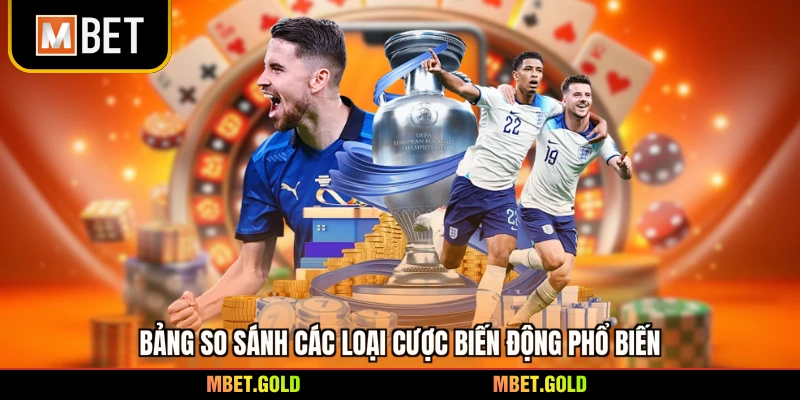 Bảng so sánh các loại cược biến động phổ biến