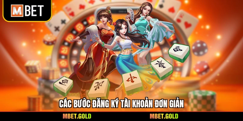 Các bước đăng ký tài khoản đơn giản