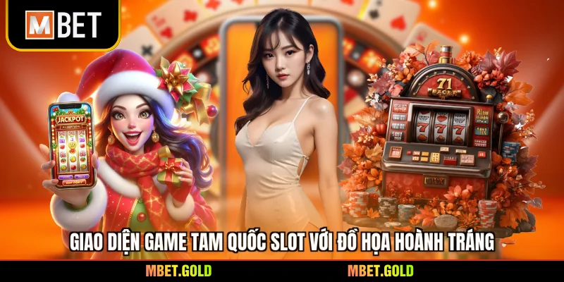 Giao diện game Tam Quốc slot với đồ họa hoành tráng